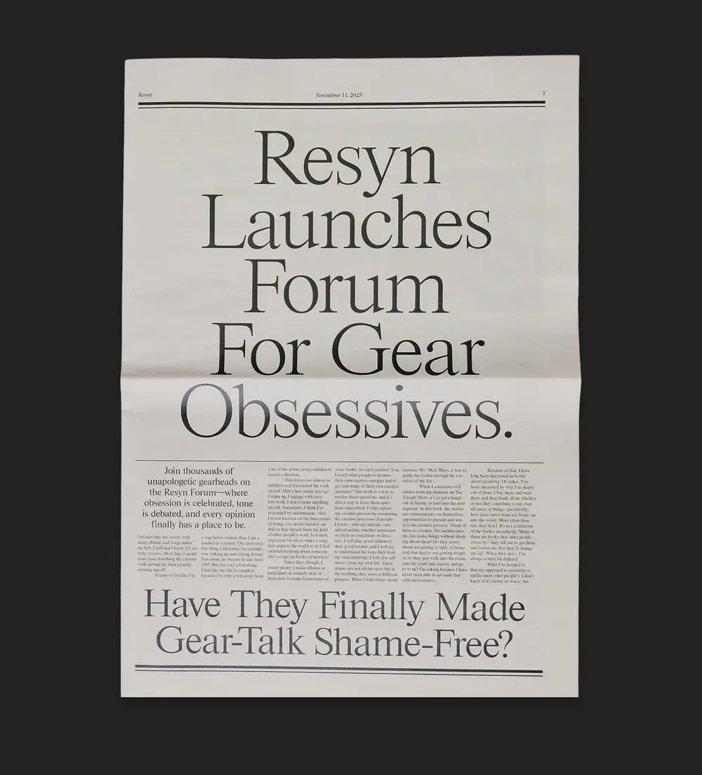 Resyn Forum